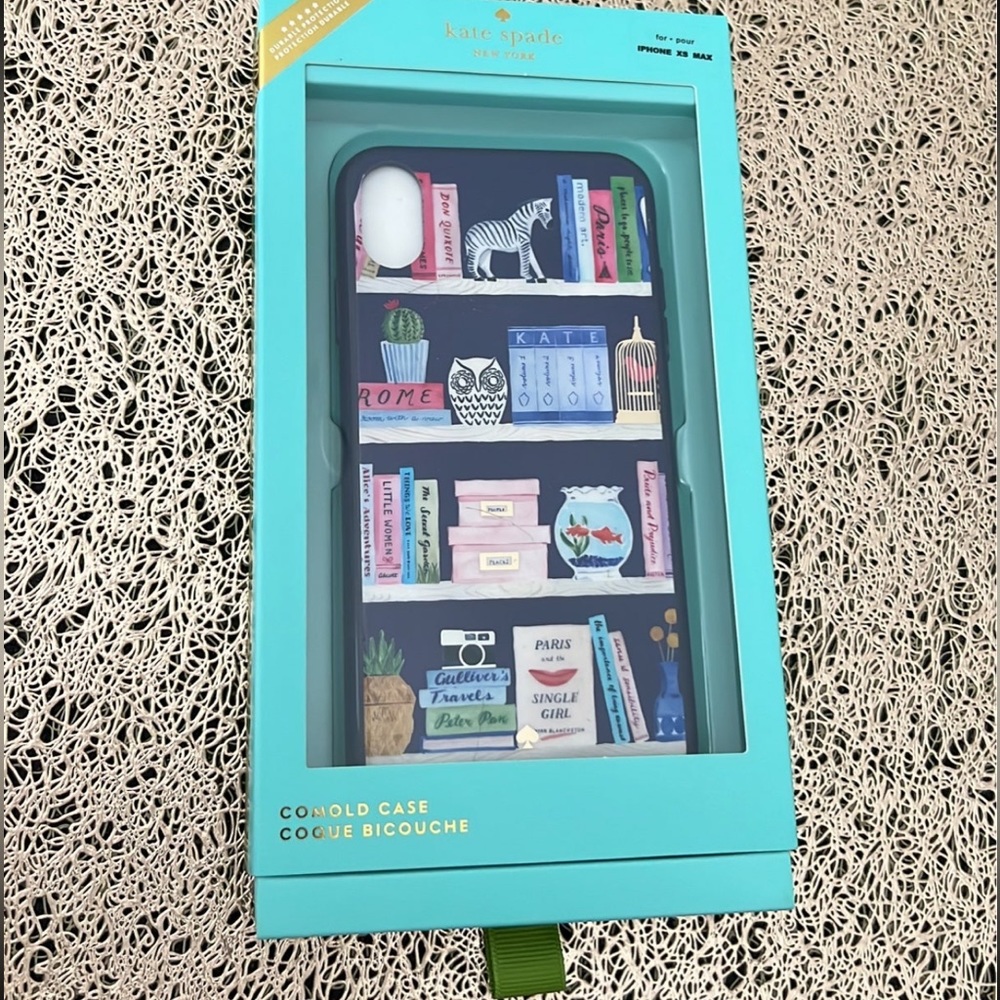 Kate Spade bookcase IPhone XS Max Phone Case